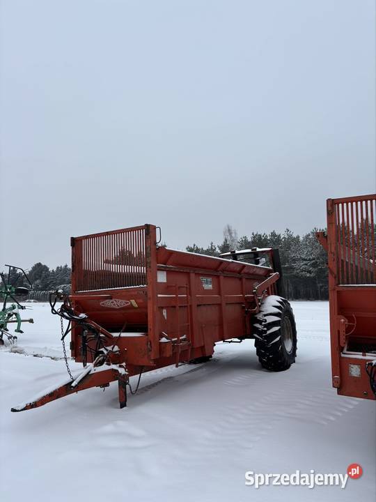 Rozrzutnik obornika Orange 12t łańcuchy hakowe