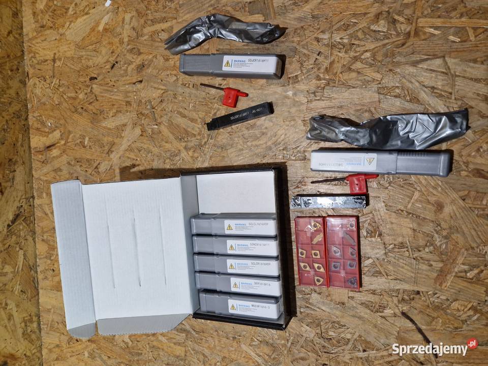 ZESTAW NOŻY TOKARSKICH SKŁADANYCH NÓŻ TOKARSKI Noże i ostrza Głogowa