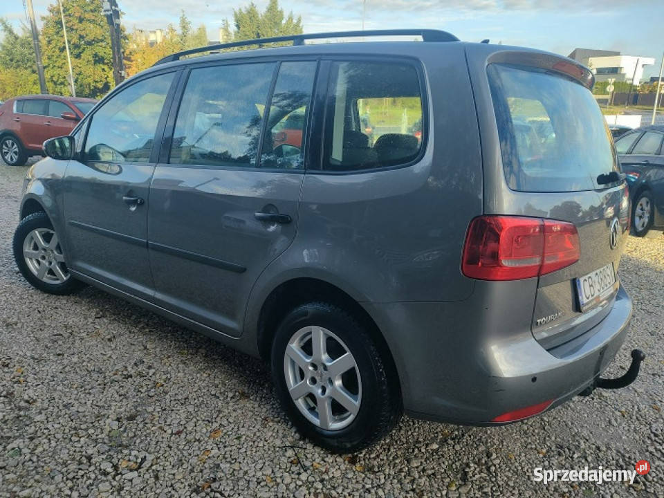 Volkswagen Touran Navi Super stan II 20102015 podgrzewane fotele kujawsko-pomorskie