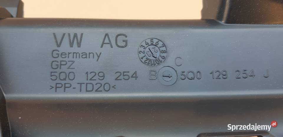 VW AUDI SEAT SKODA KIEROWNICA POWIETRZA WLOT