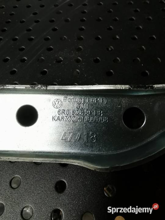 NOWE VW POLO 6R 0917 ZAWIAY MASKI LEWY I PRAWY Luzino