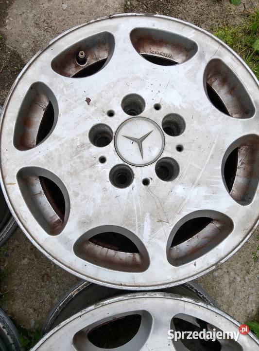 Felgi aluminiowe15 komplet4 sztukiMercedes Benz Dobrodzień sprzedam