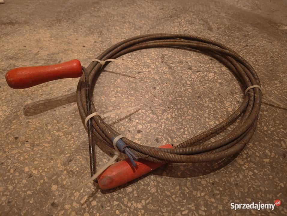 Metalowa spirala żmijka sprężynka kanalizacyjna Spirale kanalizacyjne Będzin sprzedam