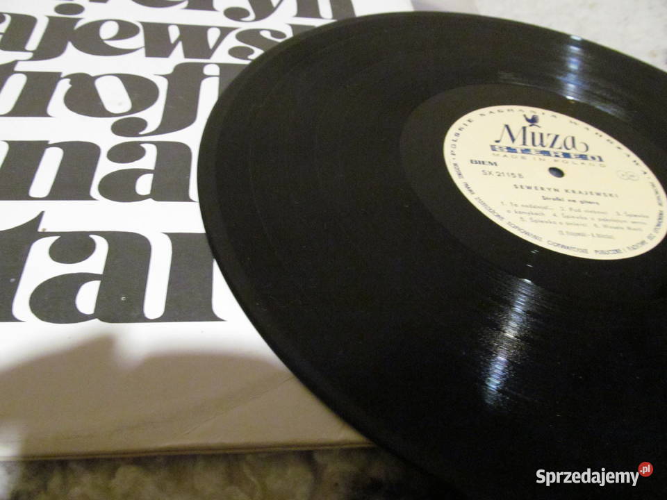 Seweryn Krajewski strofki na gitarę płyta winyl 1 płyta