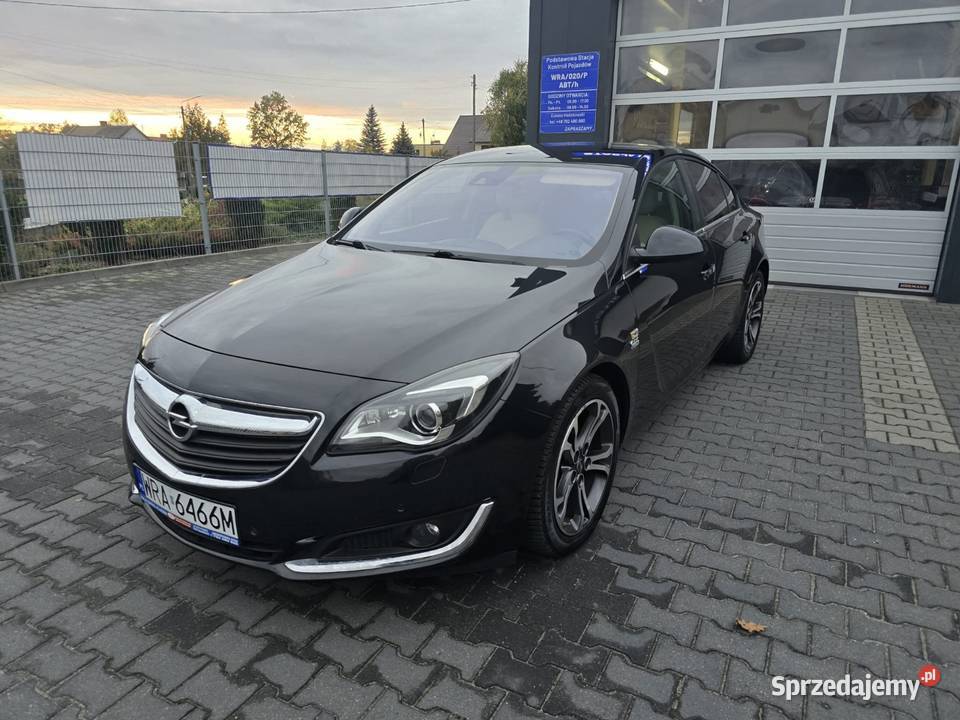 Opel Insignia 2015r benzyna 20 Turbo 250 koni Pionki