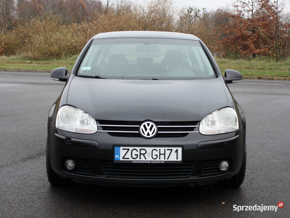 VW Golf 19 TDI 2008 zar w 5 drzwi KLIMA Hatchback Gryfino sprzedam