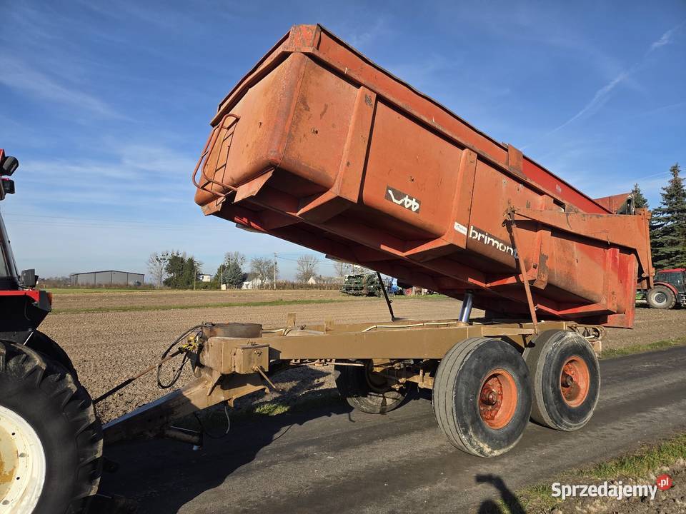 Przyczepa skorupowa knapik brimont 12 ton kujawsko-pomorskie sprzedam