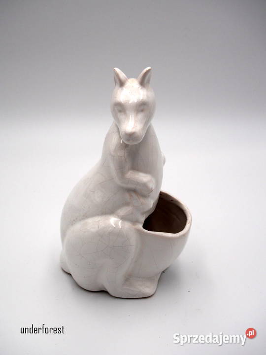 Figurka kangura ceramiczna osłonka na kwiaty wielkopolskie Leszno sprzedam