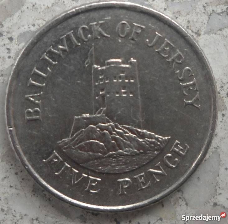 JERSEY5 PENCE1993 r mazowieckie