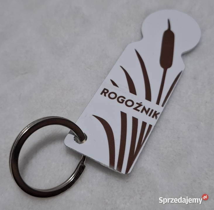 Breloczek metalowy Rogoźnik kłos 24x74 Brelok Czeladź
