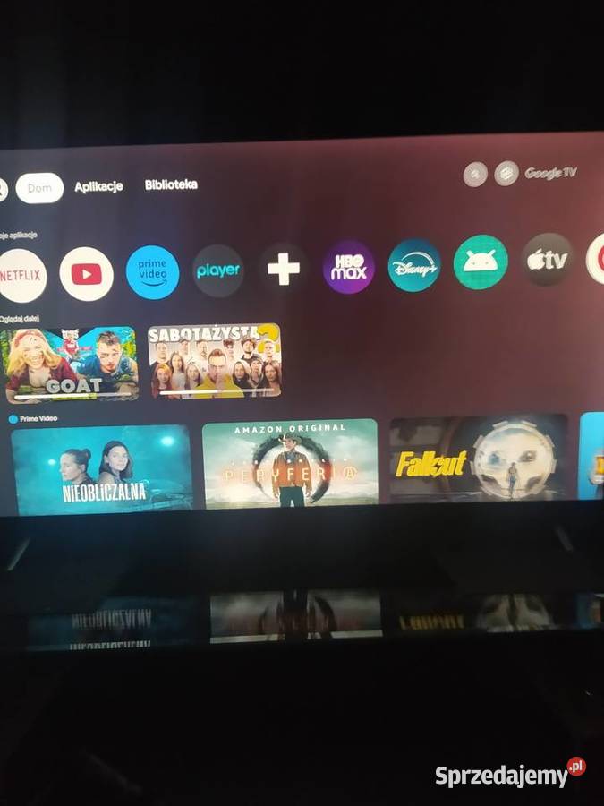 Sprzedam telewizor TCL 4K HDRTV 43 cale