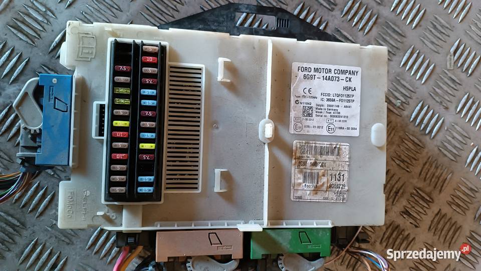 6G9T14A073CK Skrzynka bezpieczników Ford S Mk1 Układ elektryczny silnika Radłów