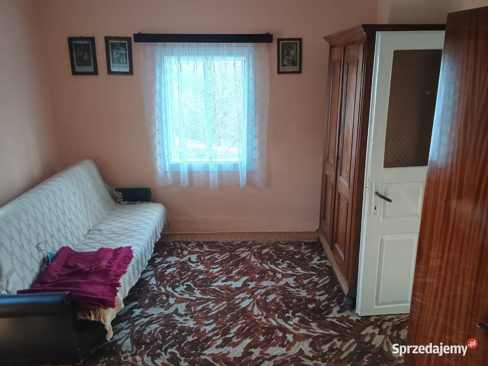 Dom drewniany do zamieszkania działka 24ary podkarpackie Malinówka