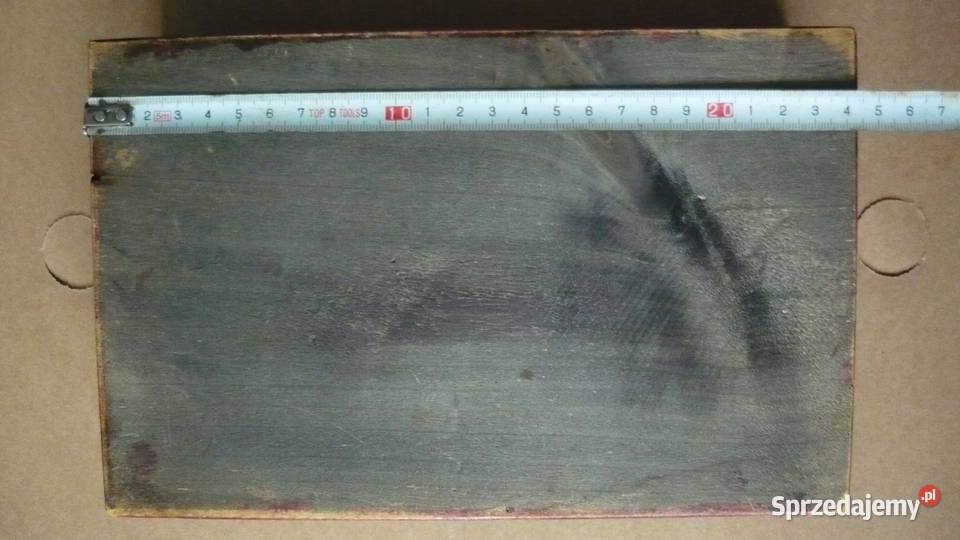 Szkatułka drewniana pudełko drewniane stare Sokółka sprzedam