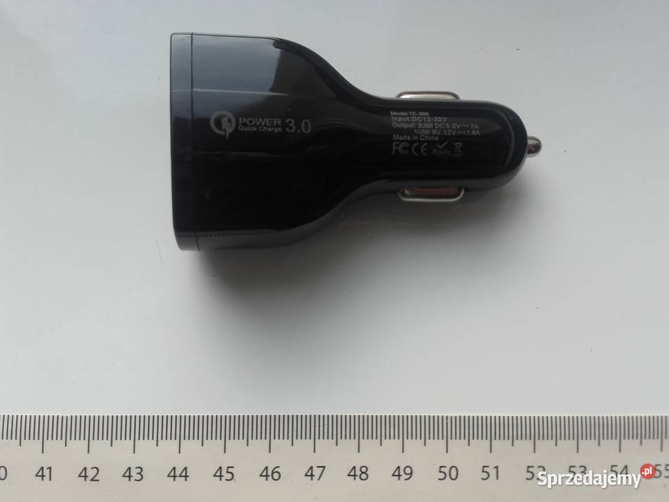 Ładowarka samochodowa USB Szybkie ładowanie Bydgoszcz sprzedam
