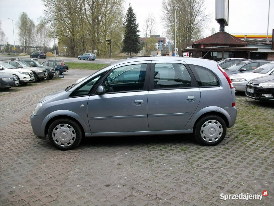 Opel Meriva Z gazemKlima sprawnaPodgrzewane grafitowy Meriva