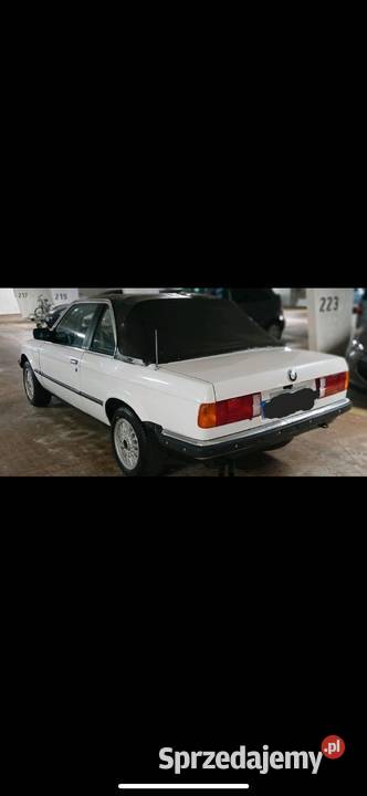 Bmw E30 Baur 1600 Unikat ALPINAWEISS 323I Manual Pleszew