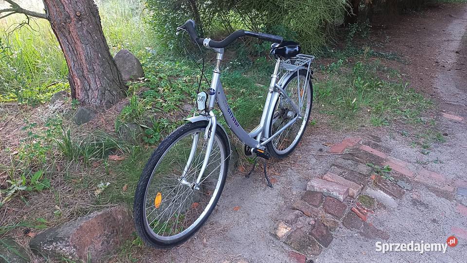 Rower Miejski Damski Alu City Star Damka Niska