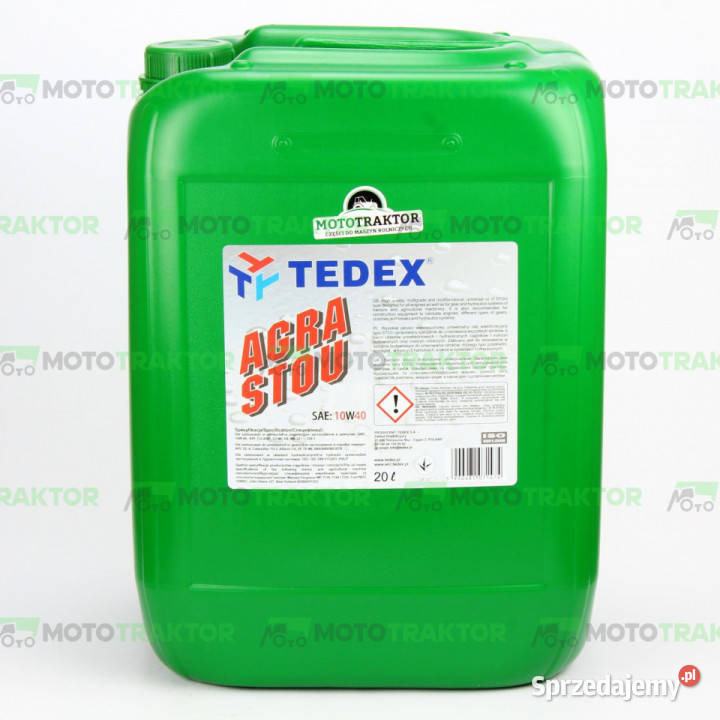 OLEJ TEDEX AGRA STOU 10W40 20L