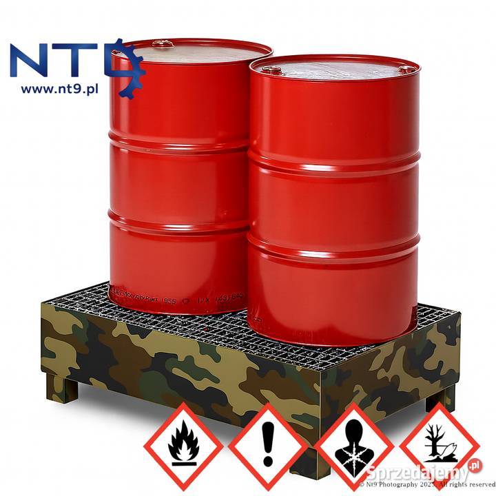 Wanna wychwytowa ociekowa na dwie beczki 220l Bielsko-Biała