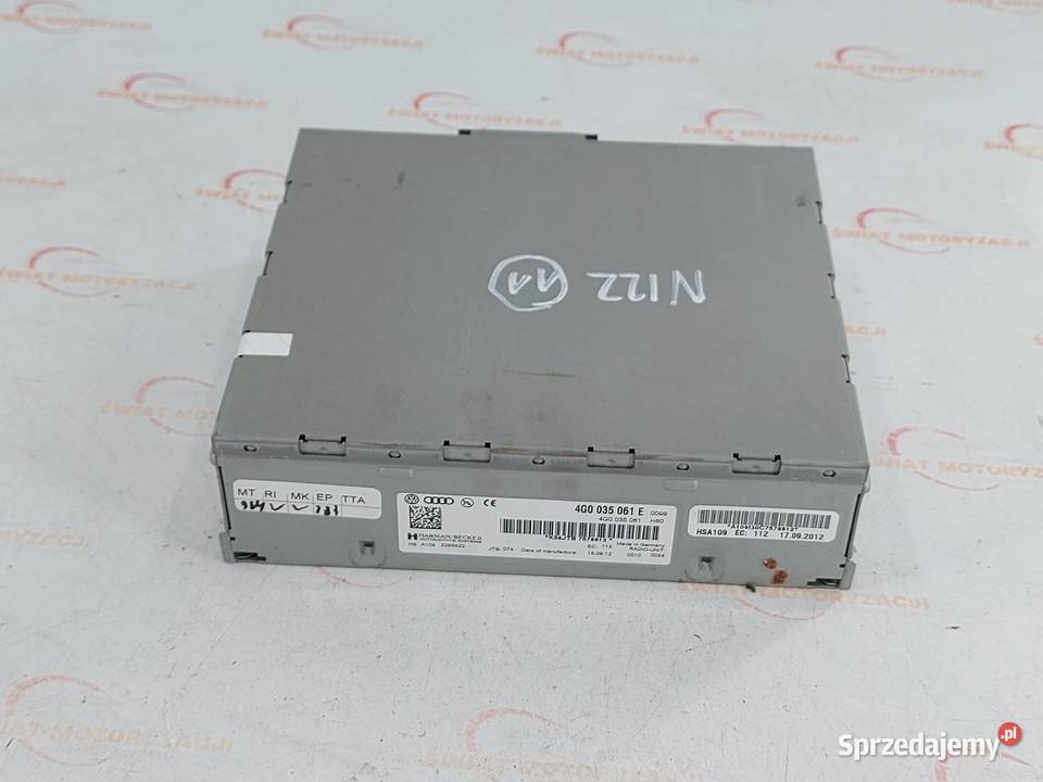 AUDI S4 B8 13r sterownik tuner radia 4G0035061E Kielce