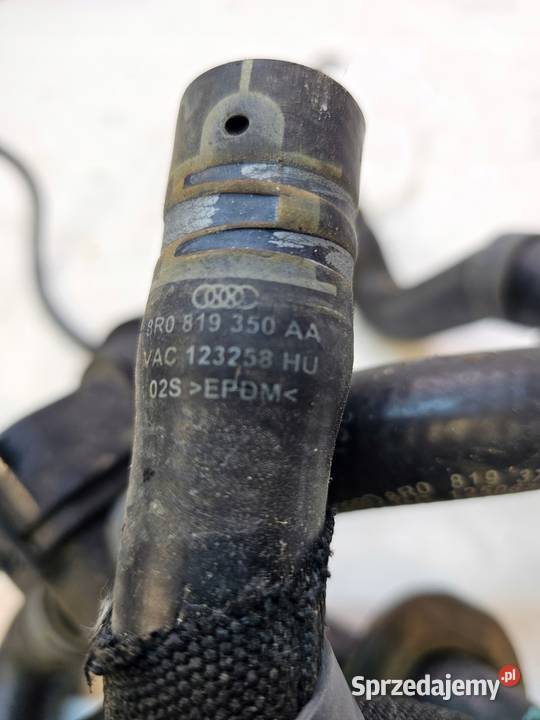 RURA PRZEWÓD WODY AUDI Q5 8R 20 TFSI 8R0819350AA osobowe Przystajń