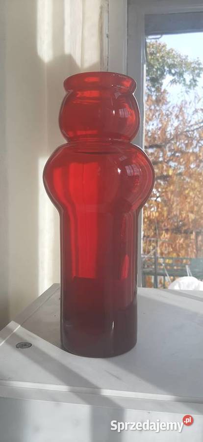 Wazon ze szkła kolorowego Porcelana i szkło Świdnica