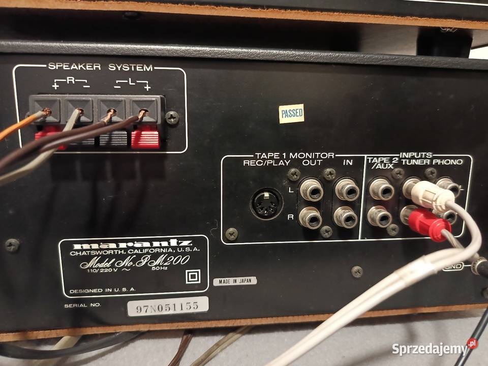 Zestaw MARANTZ PM200 ST 300 Wieże i miniwieże Gdynia sprzedam