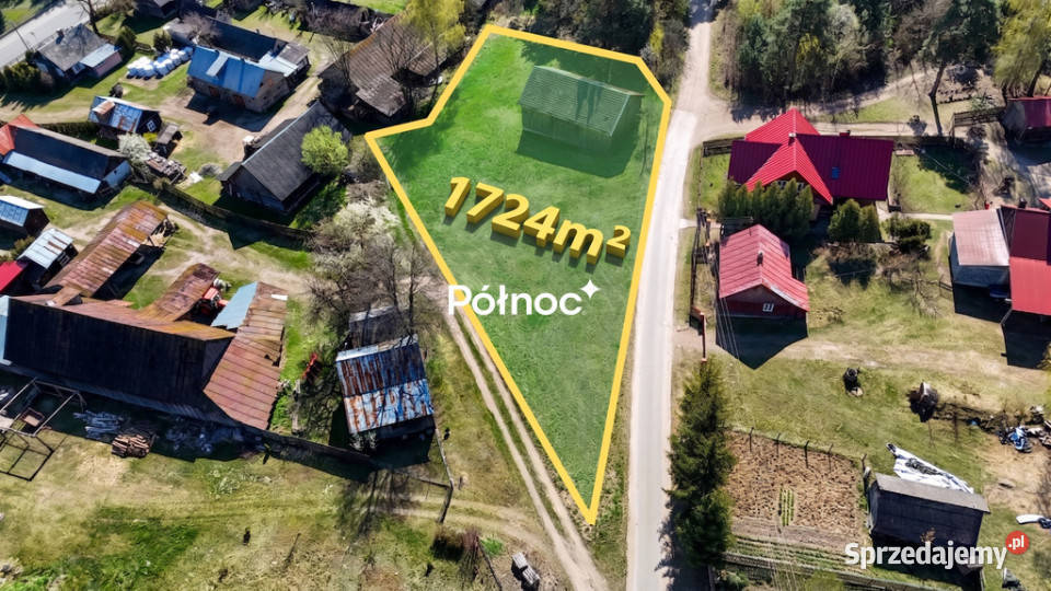 Piękna działka budowlana w Serpelicach Serpelice