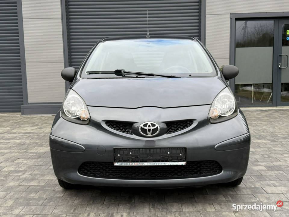 Toyota Aygo 5D Salon Bezwypadkowa 1wł nowości klimatyzacja małopolskie