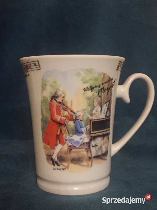 Kubki ze znanymi wszechczasów Mozart Bach mazowieckie Warszawa
