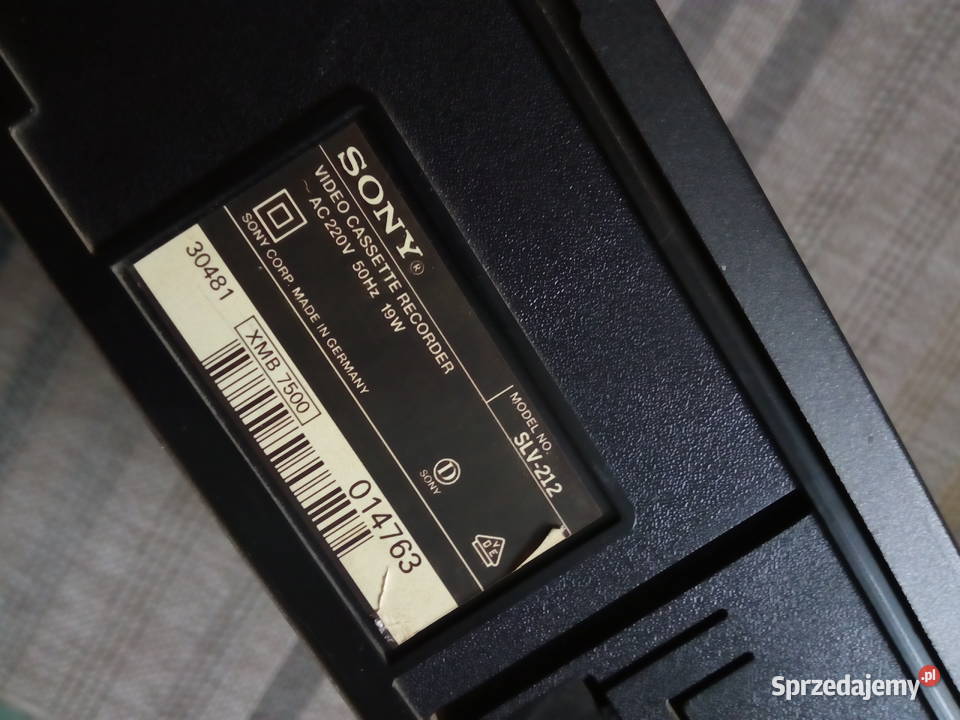 Magnetowid SONY SLV212 vhs pal Puławy