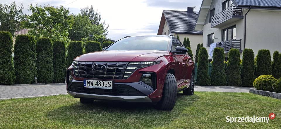 Piękny Hyundai Tucson Nline 16 TGDI Full Hybrid kupiony w Polsce Łuków