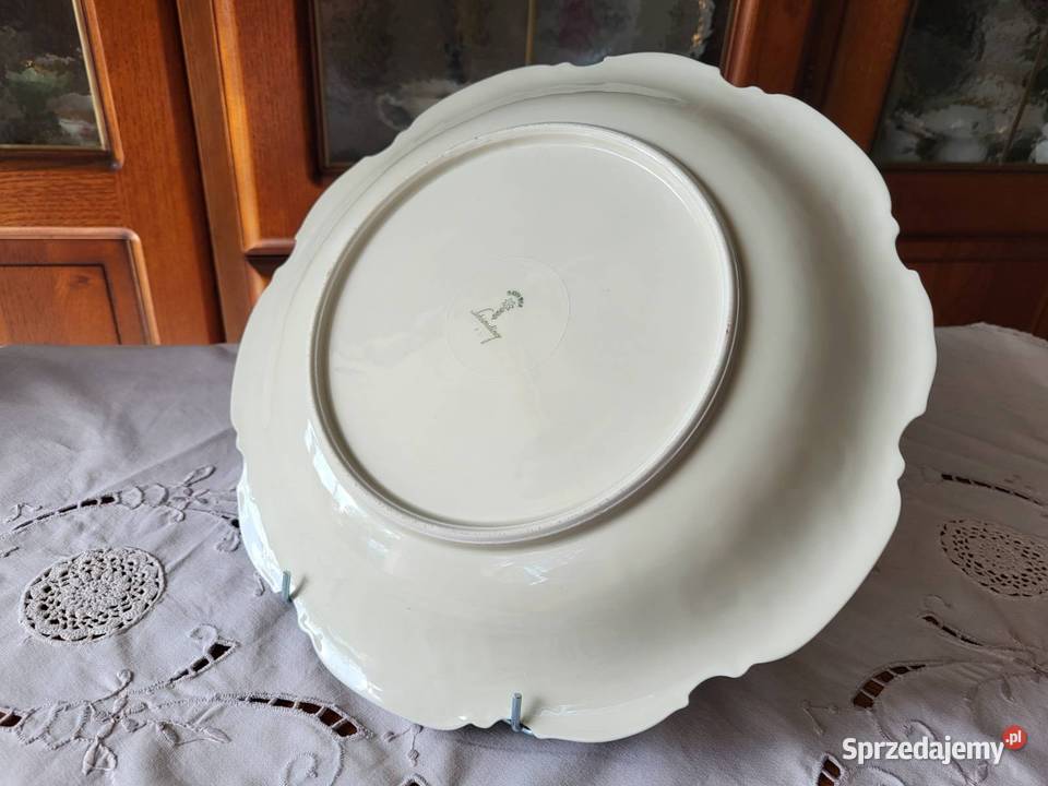 Schirnding Bawaria duża kremowa piękna patera Gdańsk