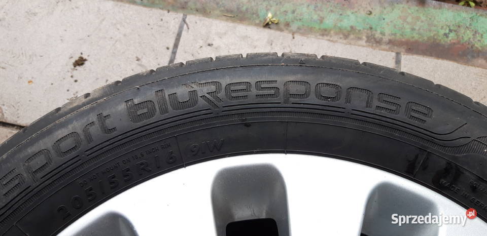 Koła 5x112 7Jx16h2 alu lato oryginał Mercedes Kostomłoty Drugie sprzedam