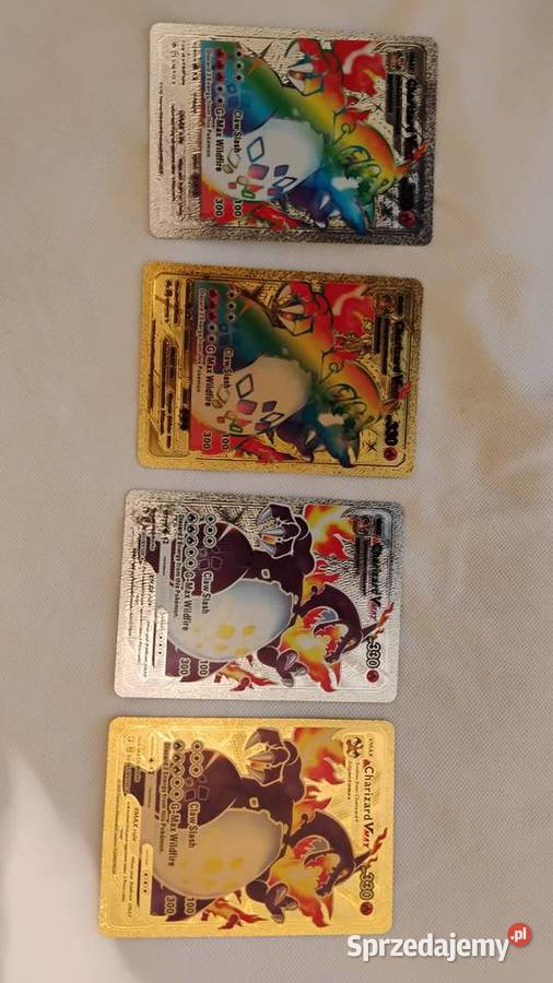POKEMON karty Charizard Vmax HP 330 kujawsko-pomorskie Włocławek sprzedam