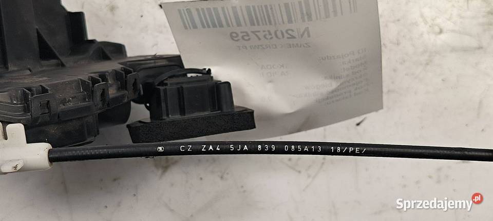 ZAMEK DRZWI PT SKODA RAPID II 5TA839016E Lipno