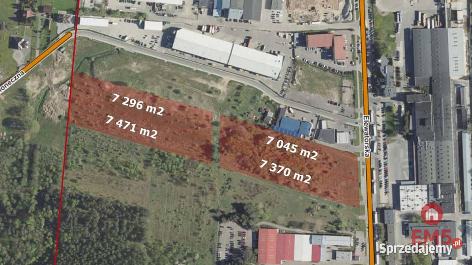 Działka 7296m2 Białystok