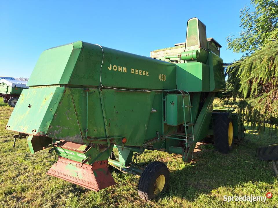Kombajn JOHN DEERE 430 fasolazboże Michalów-Kolonia