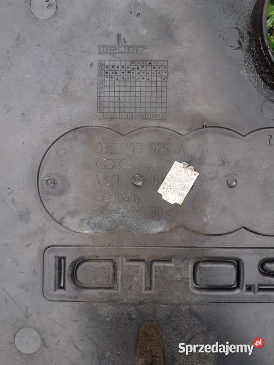 Pokrywa Silnika 03g103925a Audi osobowe Silniki i osprzęt Tychy