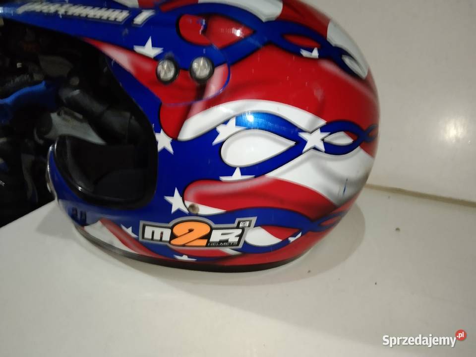Kask motocyklowy CROSS Platinium rozmiar M Rozmiar M dolnośląskie Świdnica