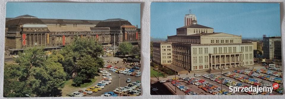 LipskLeipzig NRD 2 pocztówki 198485 r