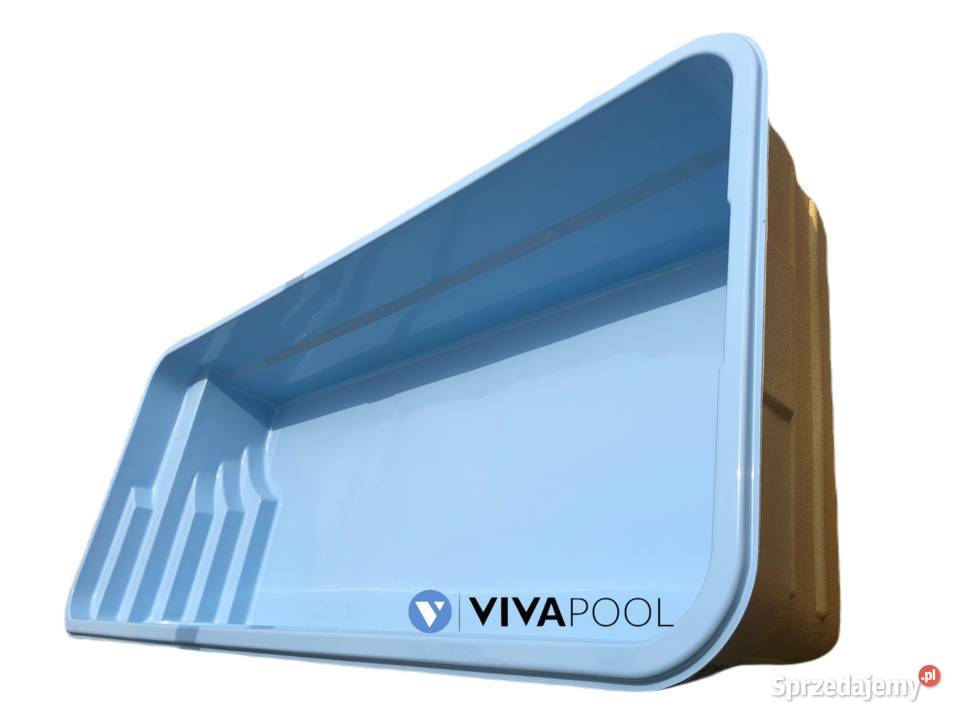 BASEN poliestrowy 750x37 wkopywany zestaw łódzkie Radomsko