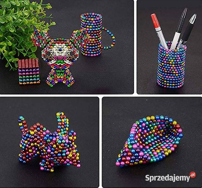 KULKI klocki Magnetyczne NEOCUBE 216 3mm ZESTAW Nowy Sącz