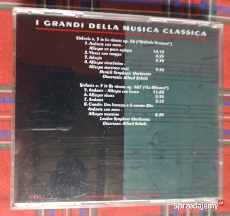 I Grandi Della Musica Classica Mendelssohn 2 3CD Kraków