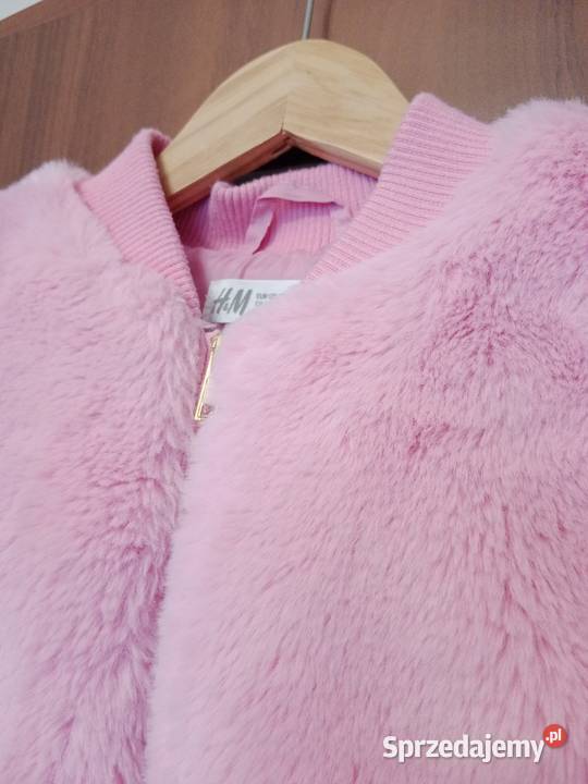 kurtka puszysta z misia HM Poznań