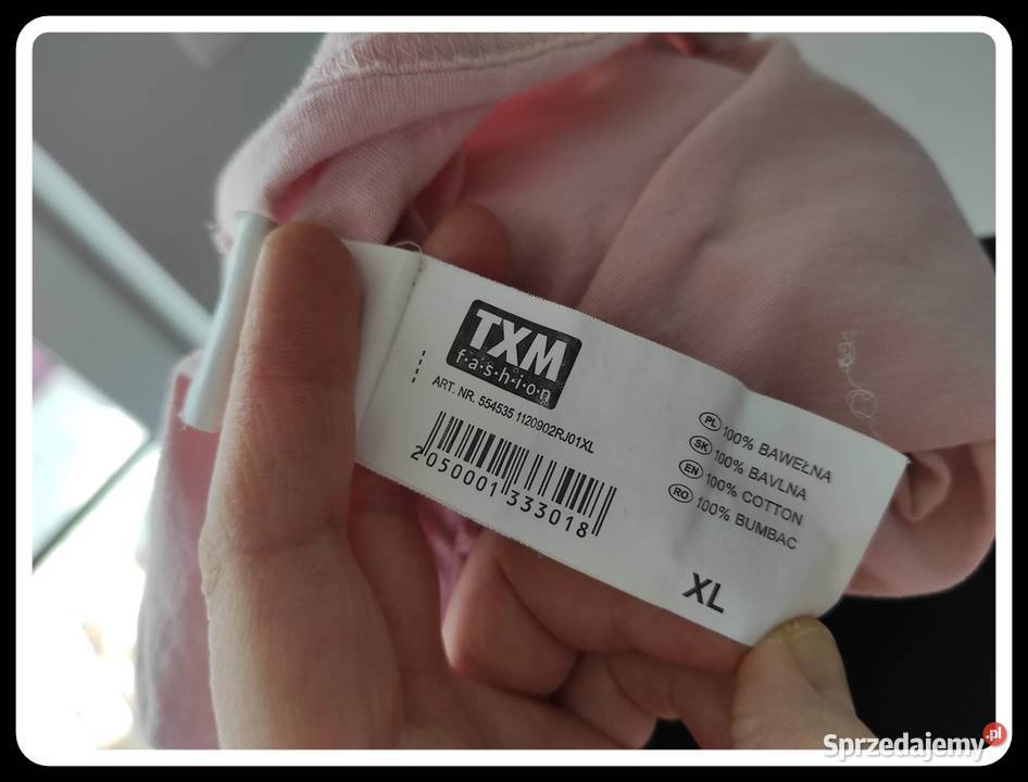 TXM fashion XL 42 jasnoróżowa koszulka bluzka Płock