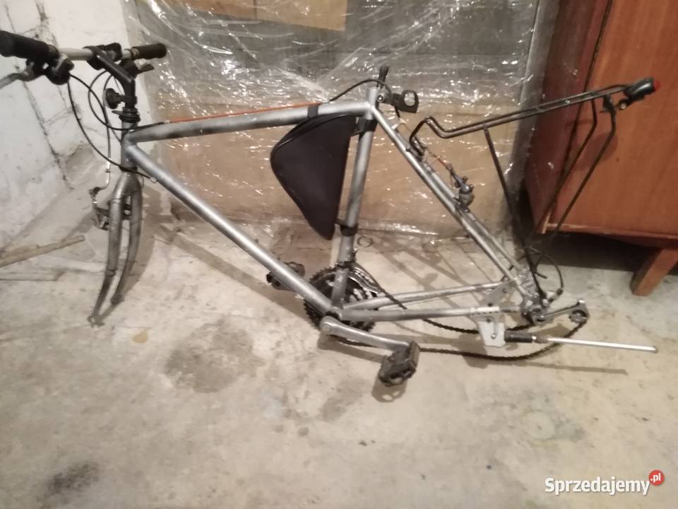 Rama rowerowa plus koło przednie Lębork