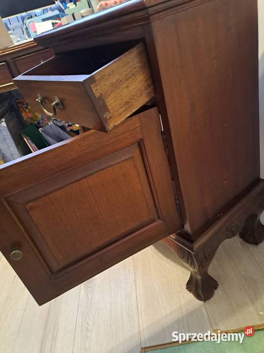 Szafka komódka retro lite drewno mazowieckie Łomianki
