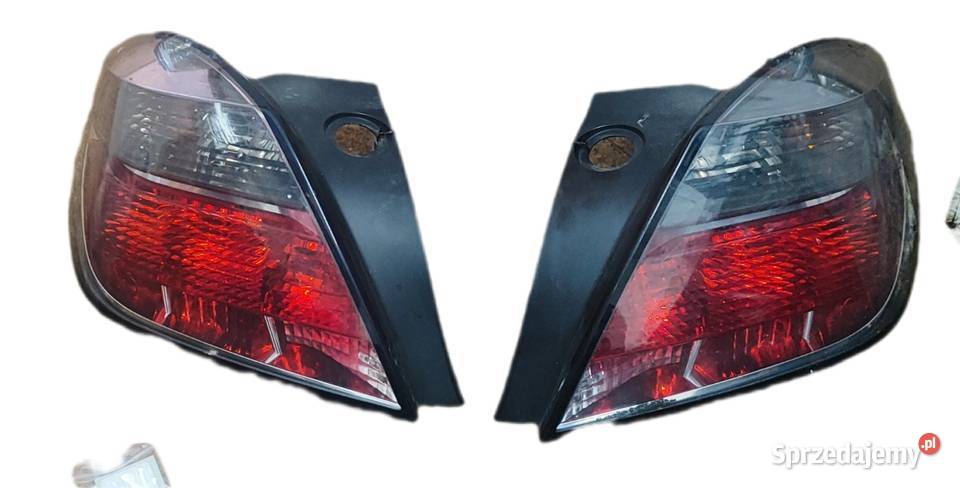 Opel Astra h lampy tył lewa i prawa komplet osobowe śląskie